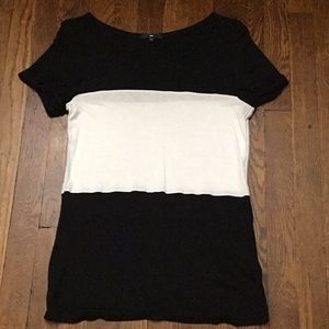 Black and White Tee